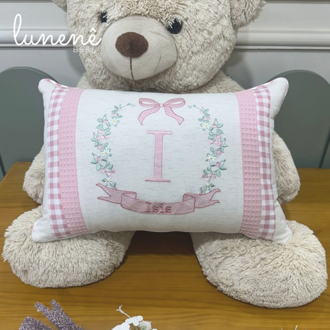 Almofada Decorativa Lunenê Baby Isis 9578
