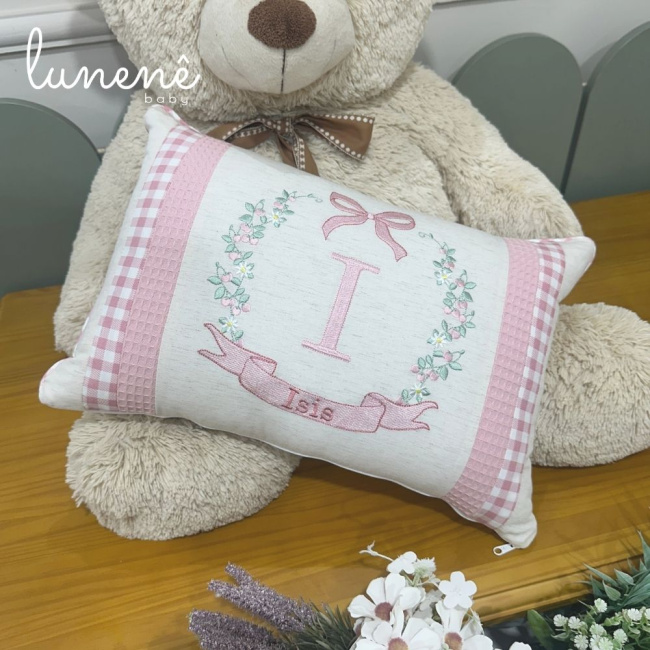 Almofada Decorativa Lunenê Baby Isis 9578