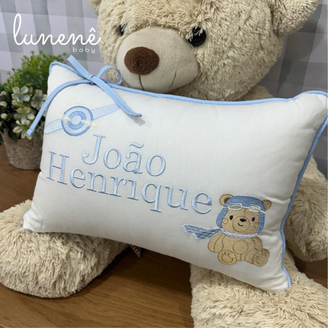 Almofada Decorativa Lunenê Baby João Henrique 9604