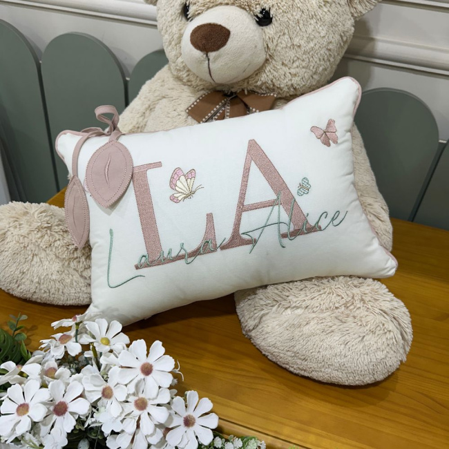 Almofada Decorativa Lunenê Baby Laura Alice 9095