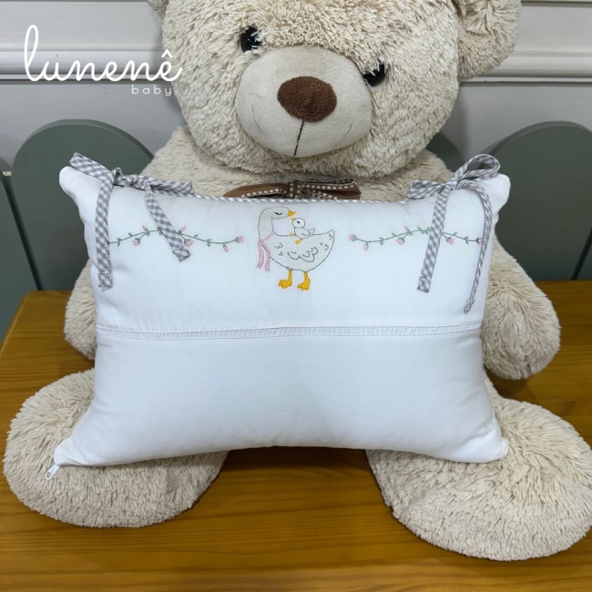 Almofada Decorativa Lunenê Baby Mamãe Ganso 9593
