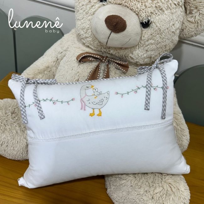 Almofada Decorativa Lunenê Baby Mamãe Ganso 9593