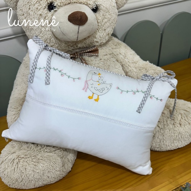 Almofada Decorativa Lunenê Baby Mamãe Ganso 9593