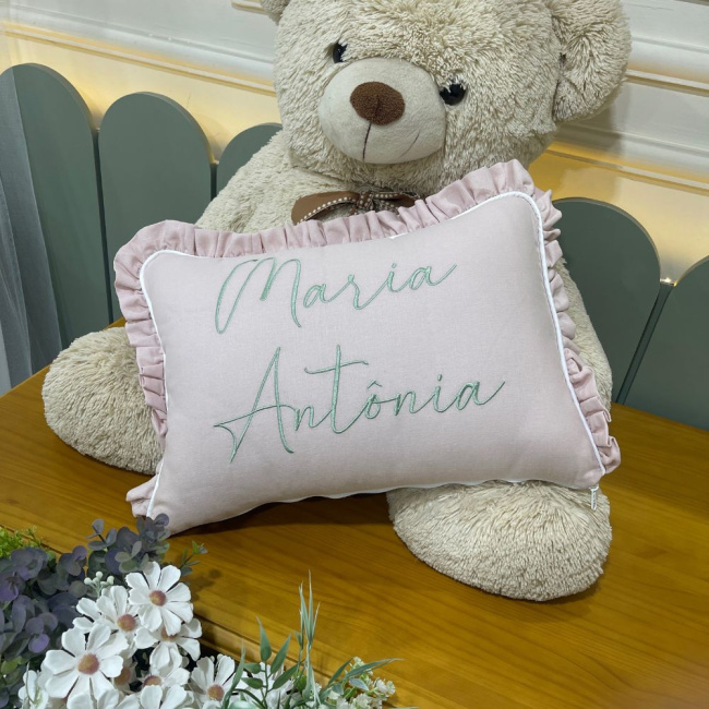 Almofada Decorativa Lunenê Baby Maria Antônia 9256