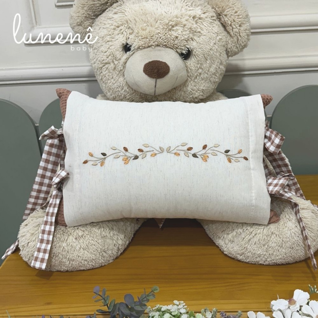 Almofada Decorativa Lunenê Baby Marrom 9098