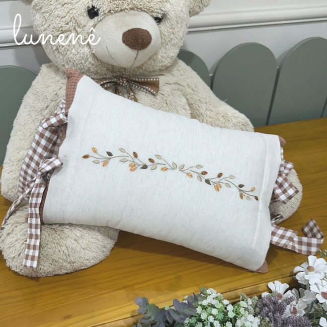 Almofada Decorativa Lunenê Baby Marrom 9098
