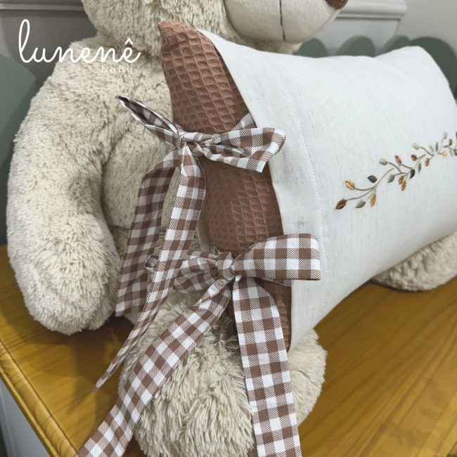 Almofada Decorativa Lunenê Baby Marrom 9098