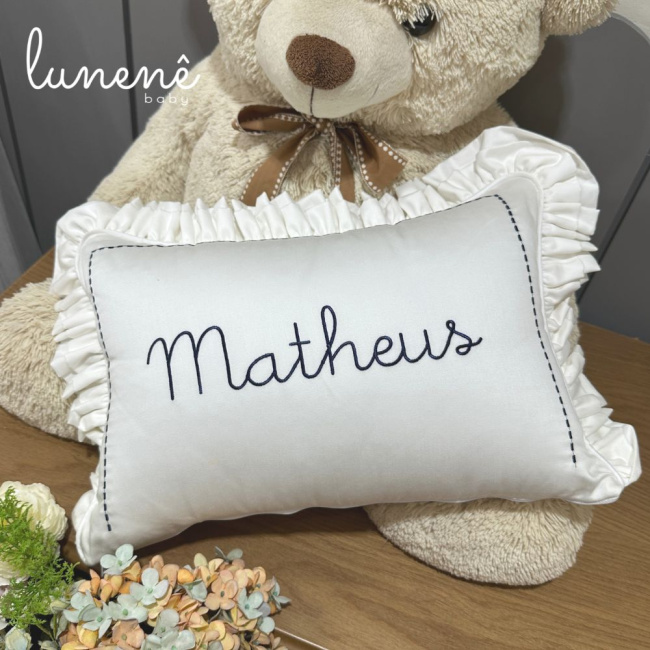 Almofada Decorativa Lunenê Baby Matheus 9559