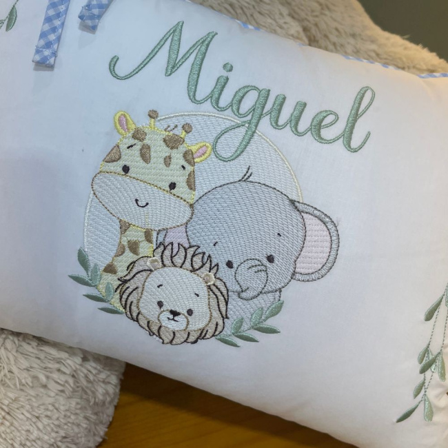 Almofada Decorativa Lunenê Baby Miguel 9101