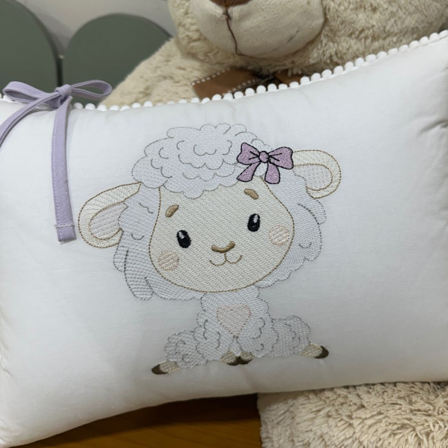 Almofada Decorativa Lunenê Baby Ovelhinha 9272