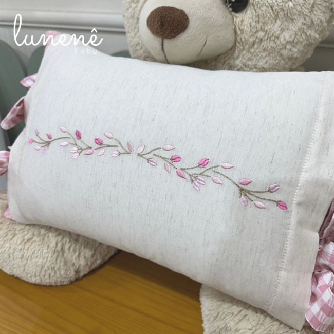 Almofada Decorativa Lunenê Baby Rosa 9097
