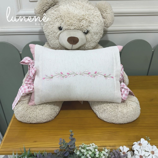 Almofada Decorativa Lunenê Baby Rosa 9097