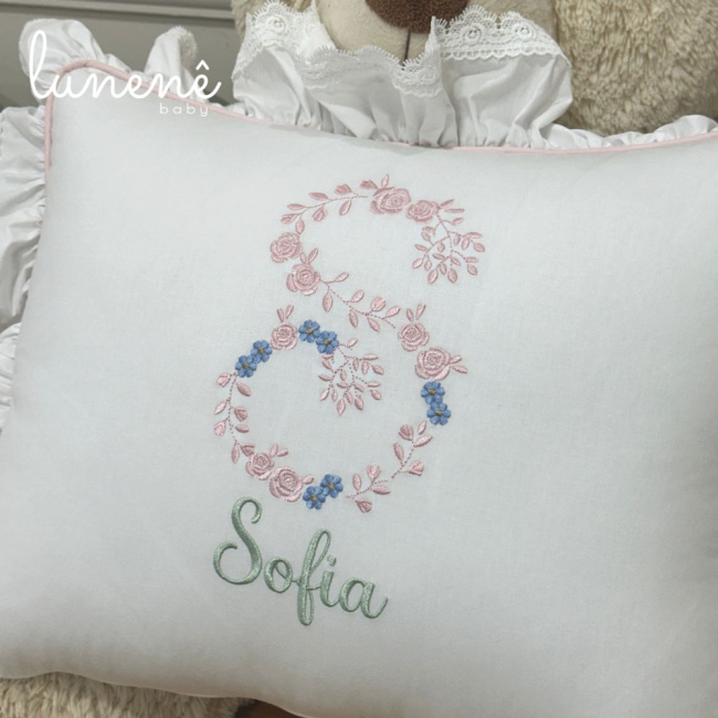 Almofada Decorativa Lunenê Baby Sofia 9561