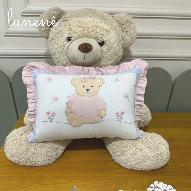 Almofada Decorativa Lunenê Baby Ursinha 9527