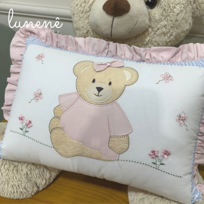 Almofada Decorativa Lunenê Baby Ursinha 9527