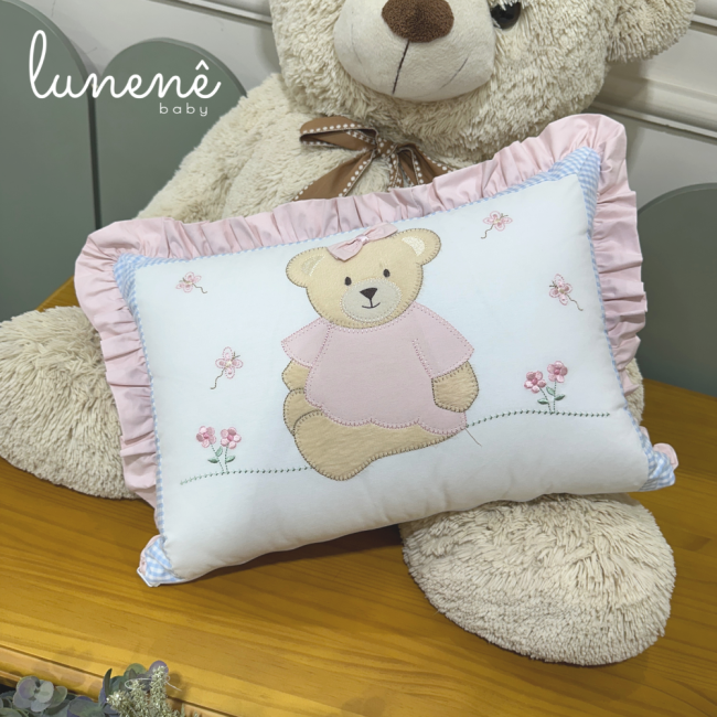 Almofada Decorativa Lunenê Baby Ursinha 9527