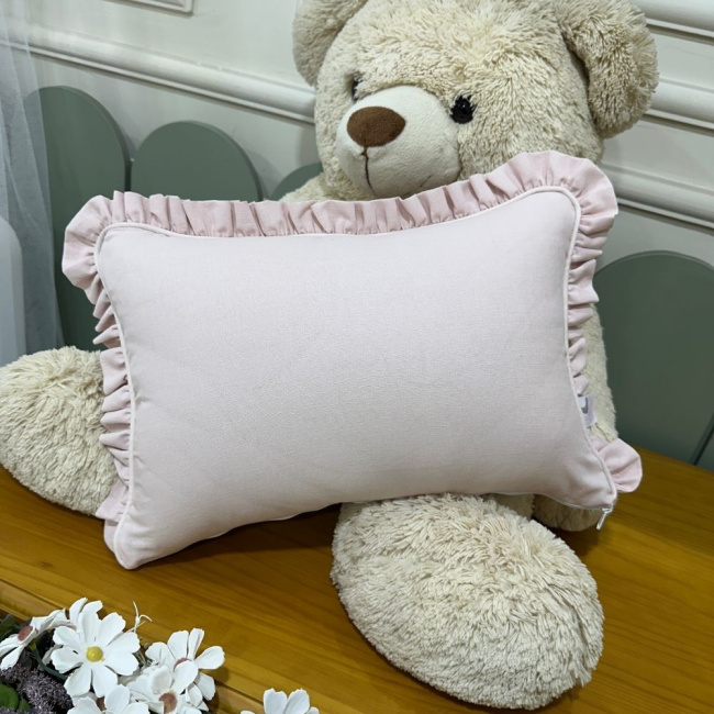 Almofada Decorativas Linho Rose 4528