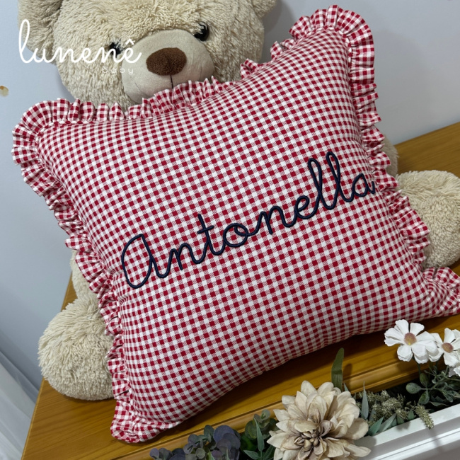 Almofada Grande Decorativa Lunenê Baby Antonella 9008