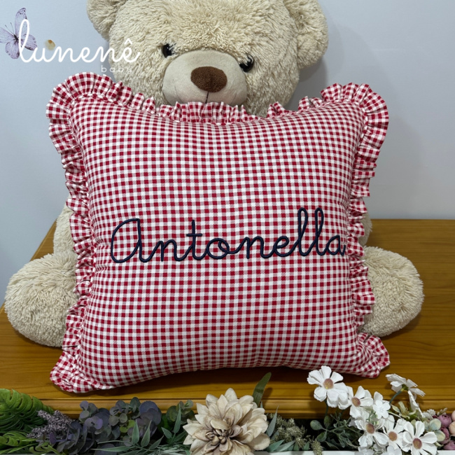 Almofada Grande Decorativa Lunenê Baby Antonella 9008