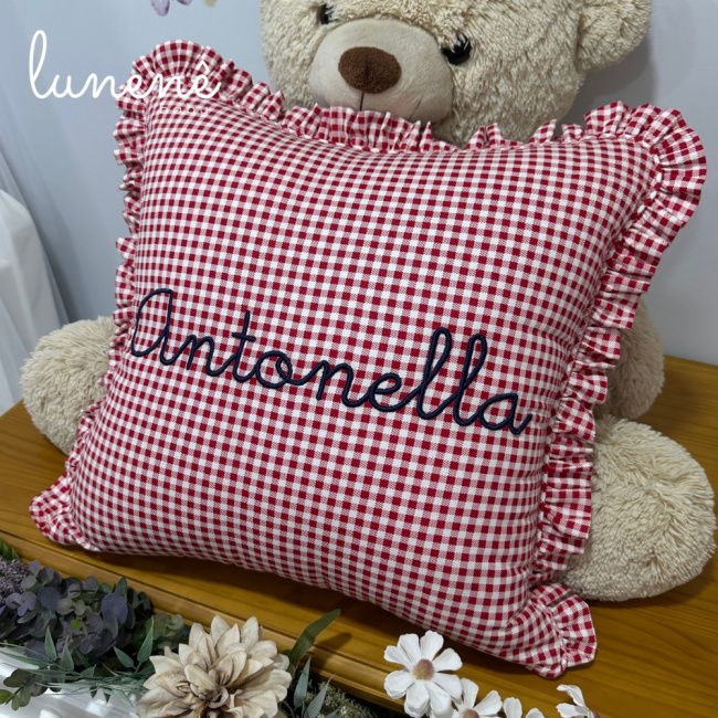 Almofada Grande Decorativa Lunenê Baby Antonella 9008