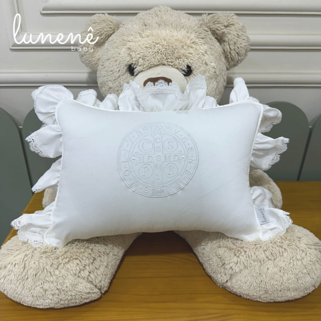 Almofada Lunenê Baby Medalha São Bento 400 Fios 4584