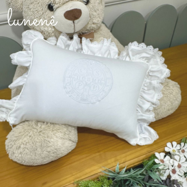 Almofada Lunenê Baby Medalha São Bento 400 Fios 4584