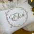 Almofada Personalizada Ana Julia Branco e Rosê