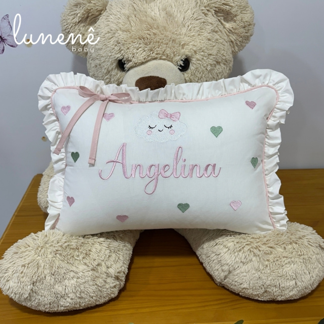 Almofada Personalizada Angelina Baby 4694