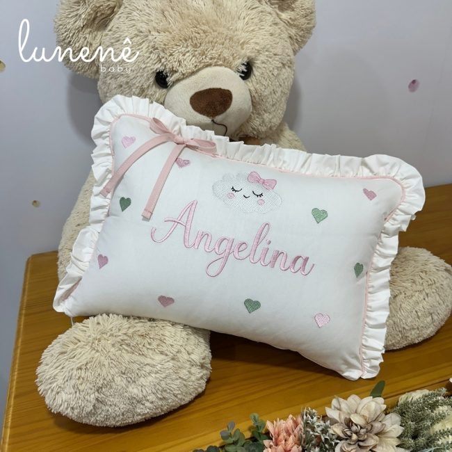 Almofada Personalizada Angelina Baby 4694