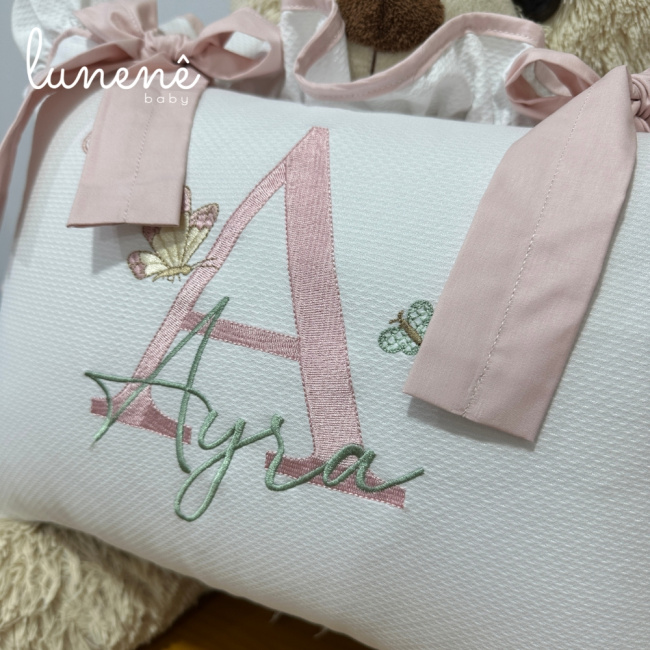Almofada Personalizada Borboleta Ayra Baby 4680