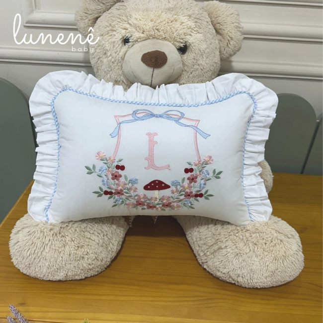 Almofada Personalizada Brasão 200 Fios 4599