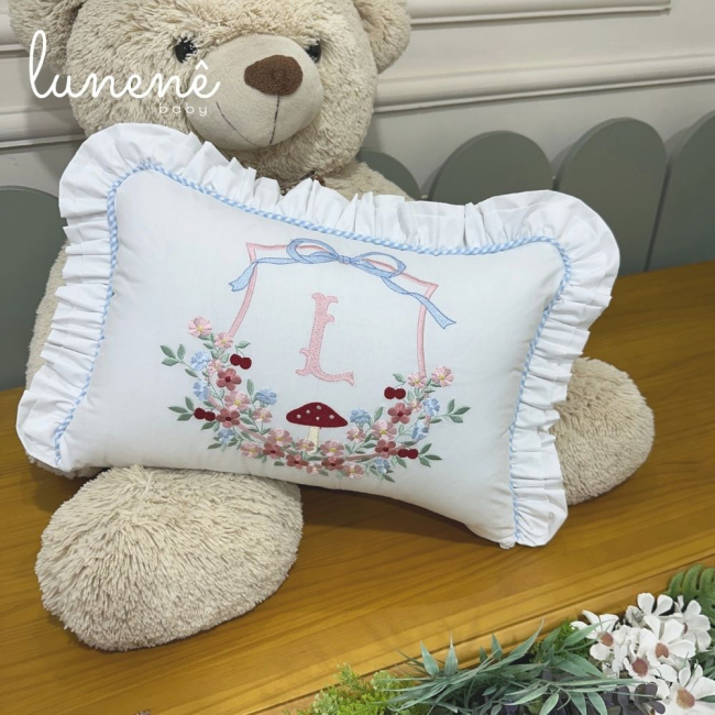 Almofada Personalizada Brasão 200 Fios 4599