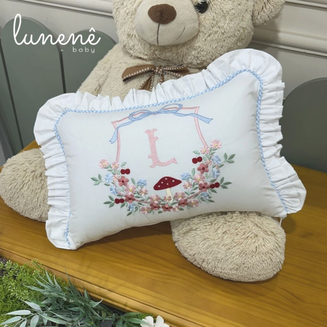 Almofada Personalizada Brasão 200 Fios 4599