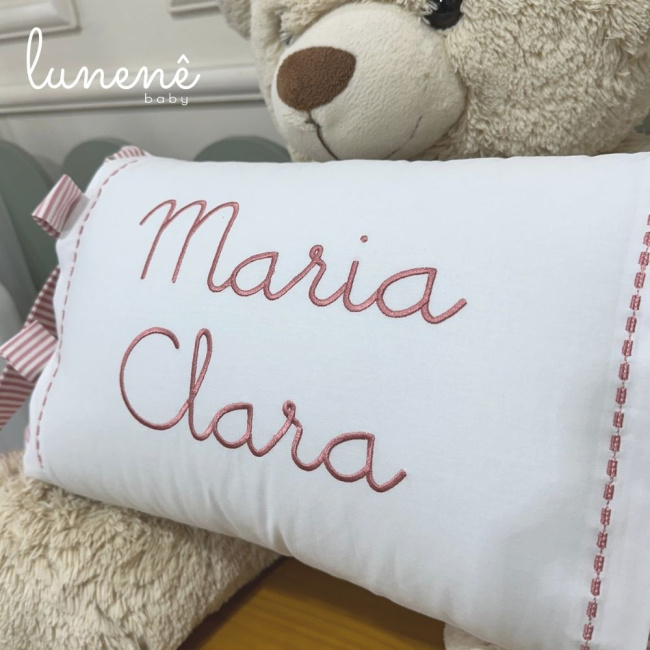 Almofada Personalizada Cerejinha Rose 200 Fios 4568