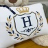 Almofada Personalizada Coroinha Marinho 160 Fios 4633