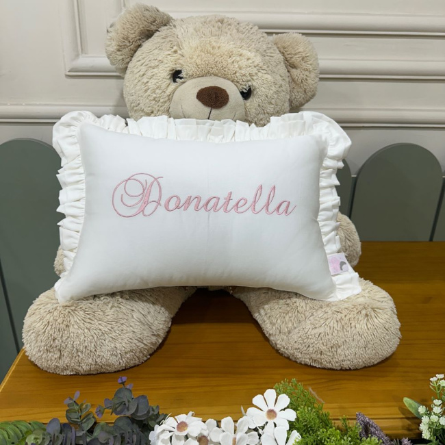 Almofada Personalizada Donatella Baby 400 Fios 4523