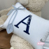 Almofada Personalizada Folhas Baby Branco e Cinza