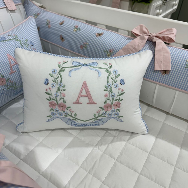 Almofada Personalizada Jardim Encantado 200 Fios 4534