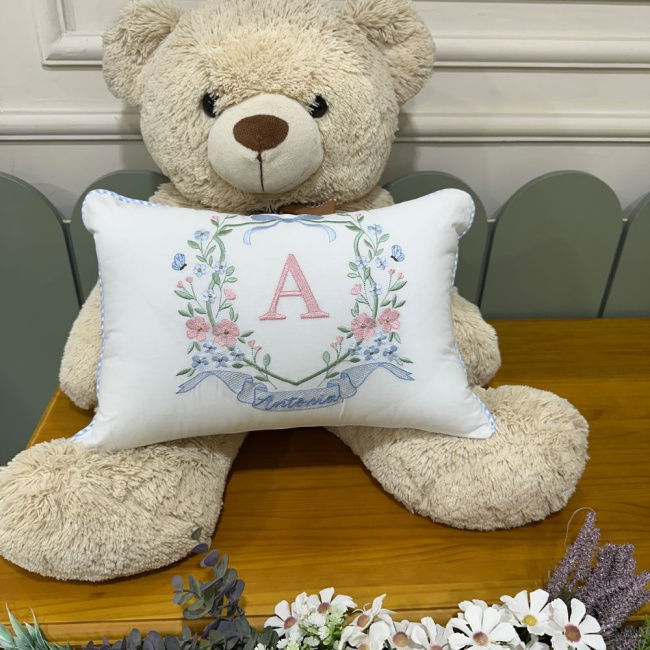 Almofada Personalizada Jardim Encantado 200 Fios 4534