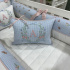 Almofada Personalizada Jardim Encantado Xadrez 200 Fios 4534