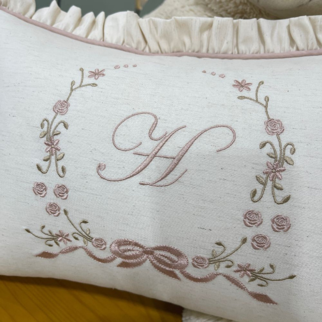 Almofada Personalizada Linho Florence Terracota