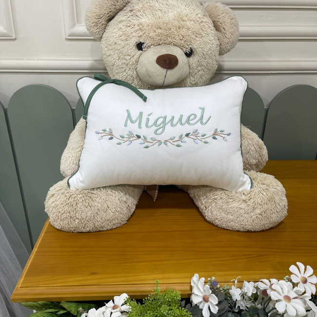 Almofada Personalizada Lunenê Baby 400 Fios 4513