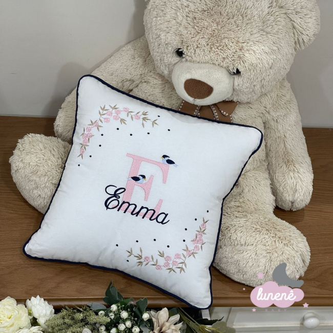 Almofada Personalizada Lunenê Baby Emma 9031