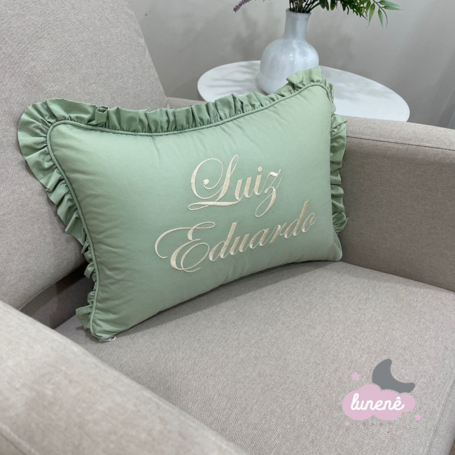 Almofada Personalizada Lunenê Baby Luiz Eduardo 9046