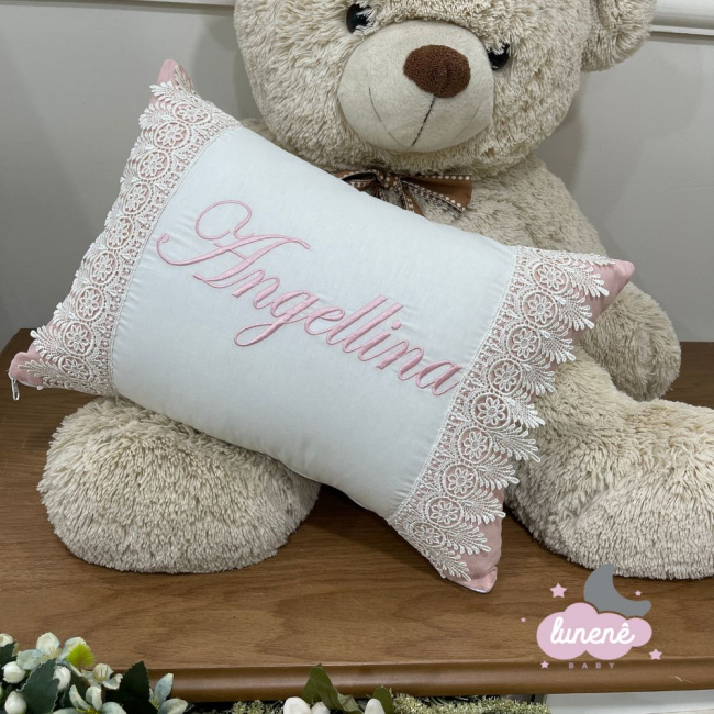 Almofada Personalizada Lunenê Baby Angellina 9079