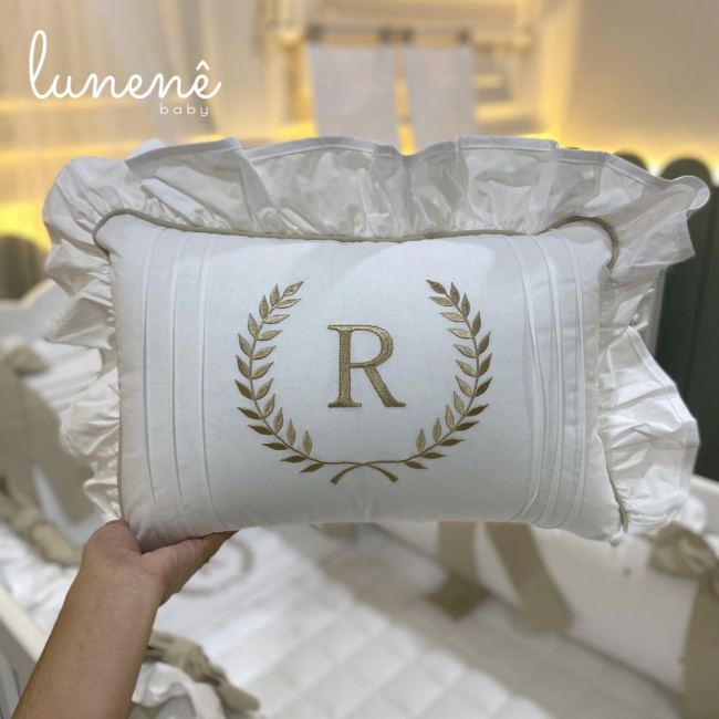 Almofada Personalizada Romeu Baby 200 Fios 4548