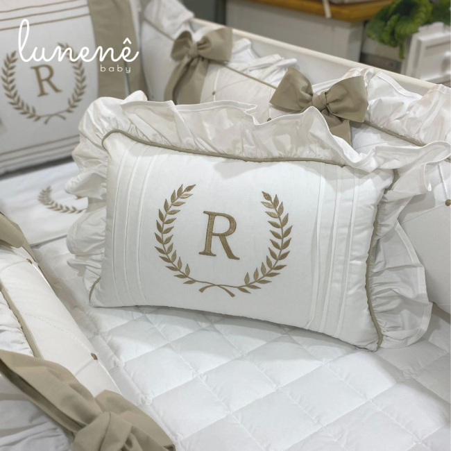 Almofada Personalizada Romeu Baby 200 Fios 4548