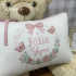 Almofada Personalizada Xadrez Rosa 4695