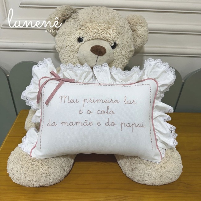 Almofada Piquezinho Meu Primeiro Lar 4528