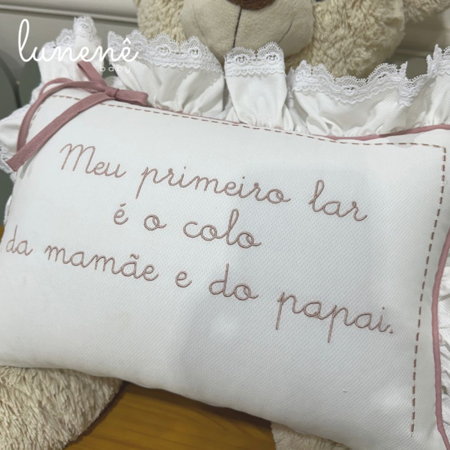 Almofada Piquezinho Meu Primeiro Lar 4528